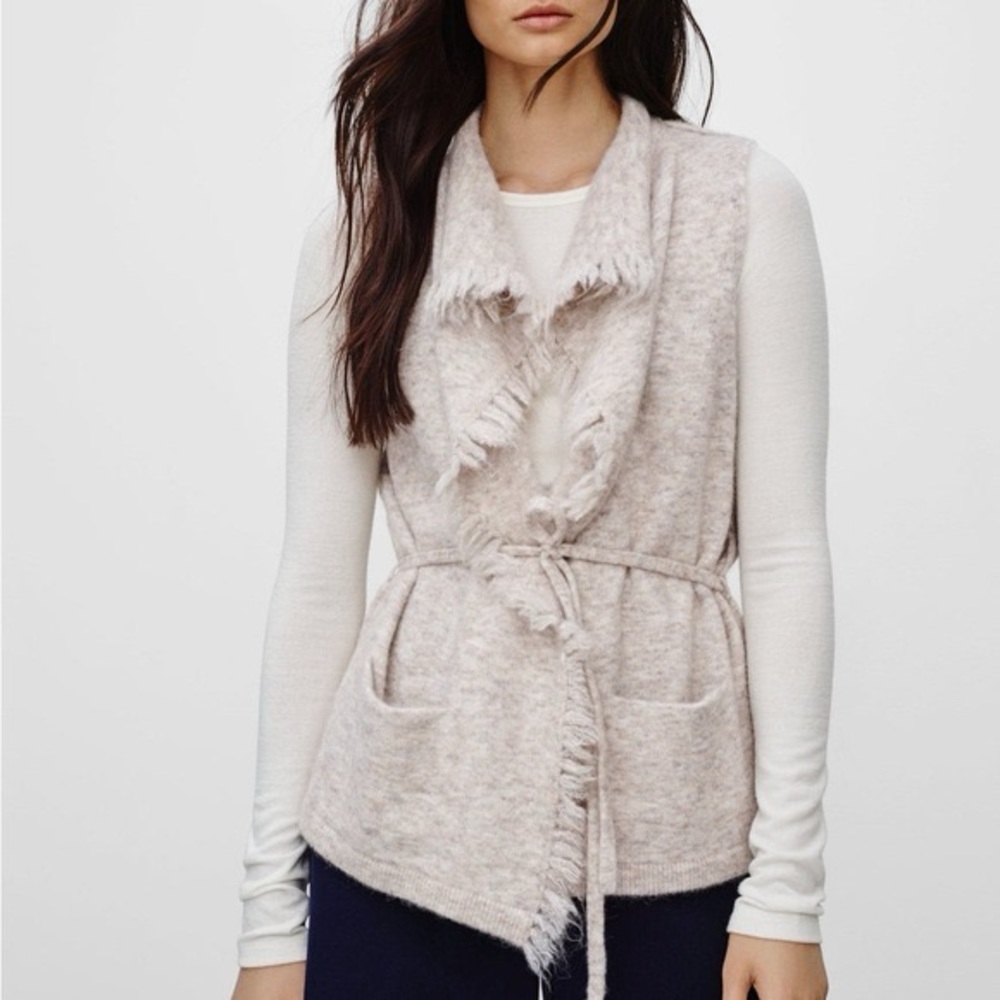 Wilfred Free Fei Fei sweater vest cardigan size S